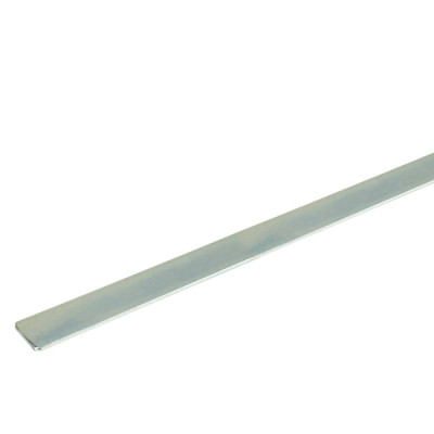 STAFFA BINARIO PORTA FARI 1,4 MT X 3 CM X 3MM ACCIAO ZINCATO A CALDO