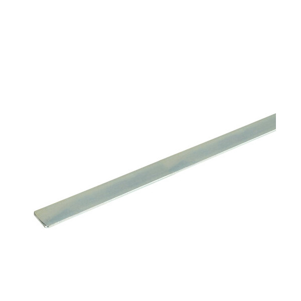 STAFFA BINARIO PORTA FARI 1,4 MT X 3 CM X 3MM ACCIAO ZINCATO A CALDO