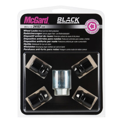 BULLONI ANTIF.MCGARD M12x1,5 BLACK EDITION