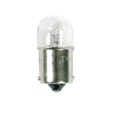 SET 10 LAMPADINE SFERIC. R5W 12V. 5W BA15S SCATOLA