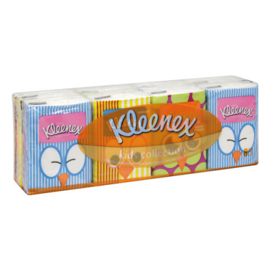 Mini-Kids, fazzoletti 1 confezione da 8 pacchetti