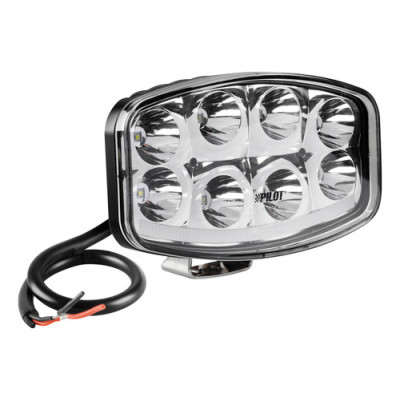 FARO AUSILIARIO OVALE A LED CON STRISCIA CURVA NEON