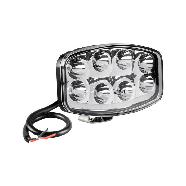 FARO AUSILIARIO OVALE A LED CON STRISCIA CURVA NEON