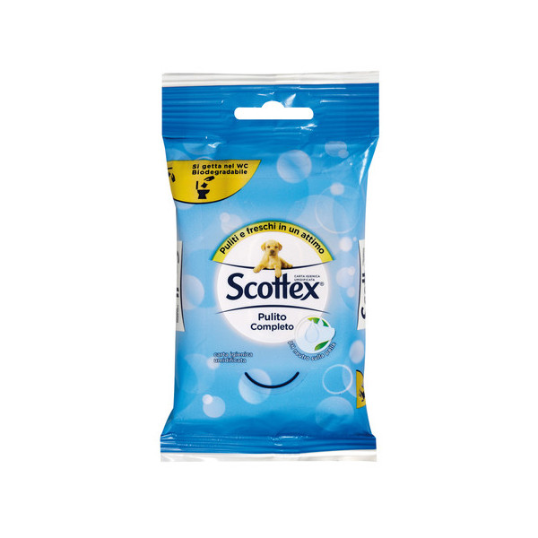 Salviette umidificate,  set 24 confezioni da 12 salviette, con due espositori verticali da appendere