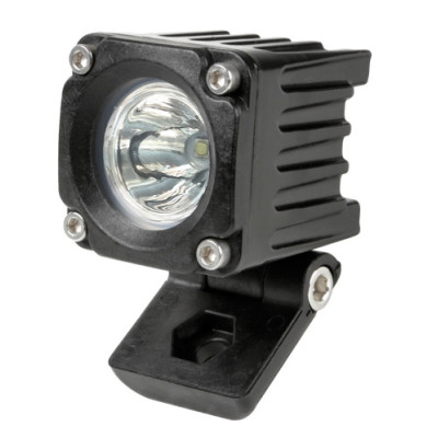 FARO AUSILIARIO QUADRATO 10W 1 LED LUCE FOCALIZZATA