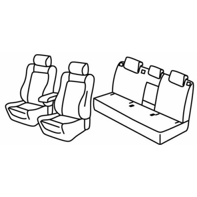 FOD.SUPERIOR NER-GRIG SU ORD. SEAT ATECA 16+