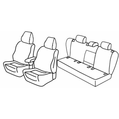 FOD.SUPERIOR NER-GRIG SU ORD. VOLKSWAGEN GOLF V 5P 03+08