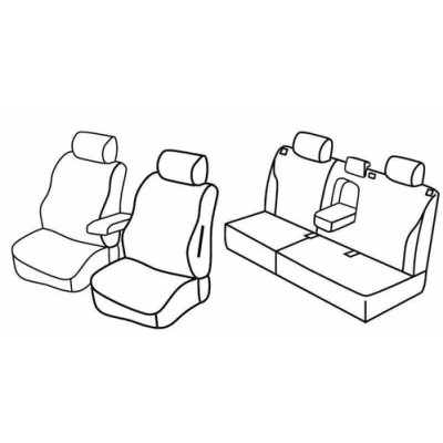 FOD.SUPERIOR BEIGE SU ORD. VOLVO V50 04+13