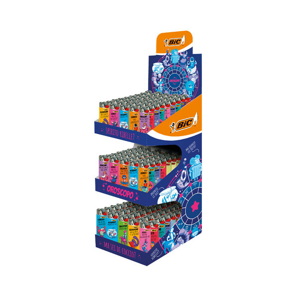 BIC DISPLAY PZ.150 J25 MINI DECORATO OROSCOPO