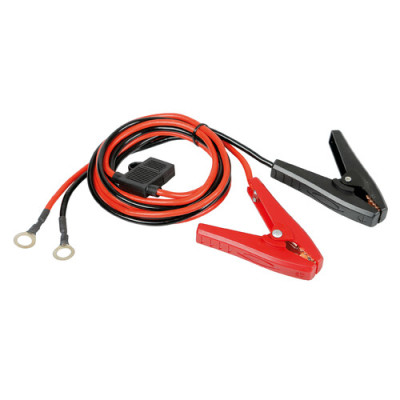 SET CAVETTI BATTERIA CON PINZE ED OCCHIELLI