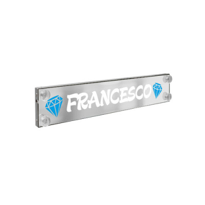 TABELLA PERSONALIZZABILE LED 125CM LASER MONO