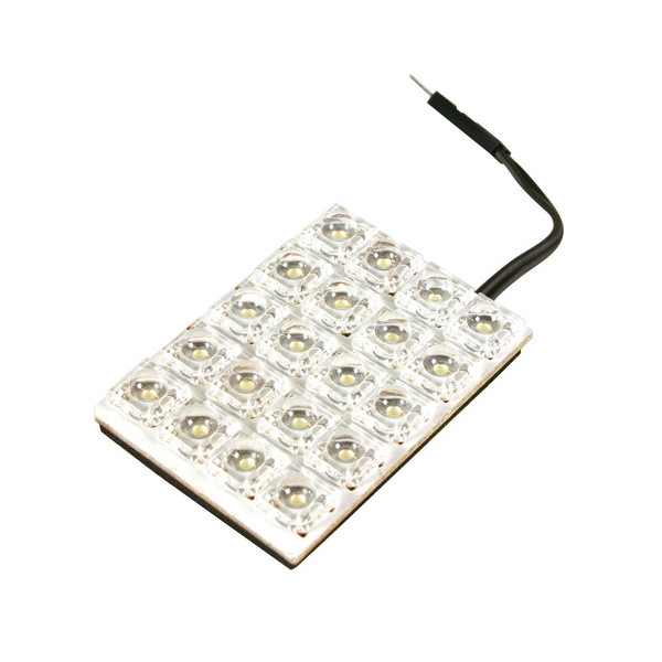 *PANNELLO 35X50MM 20LED ROSSO