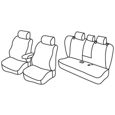 FOD.SUPERIOR NERO-BLU SU ORD. BMW X5 (E70) 07+13