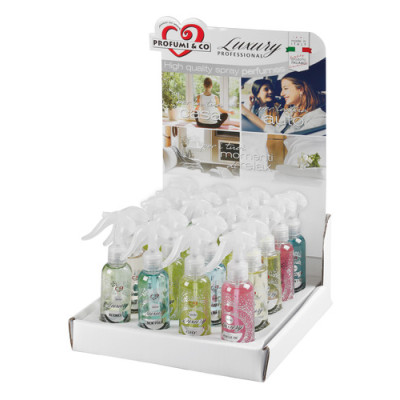 ESPOSITORE 36PZ.MINI LUXURY 150ML. PROFUMI ASSORTITI
