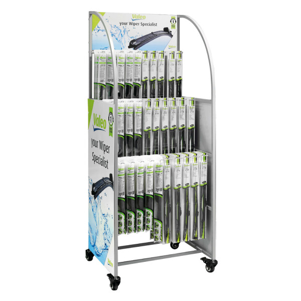 DISPLAY PER SPAZZOLE TERGICRISTALLO - VALEO
