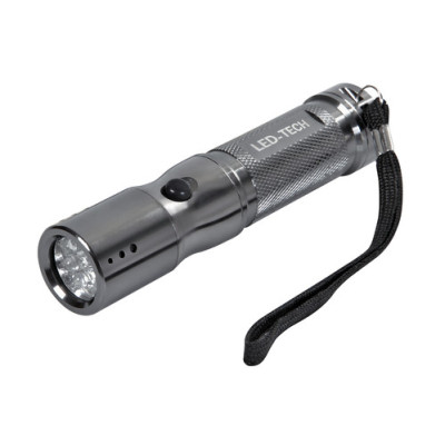 *TORCIA ALLUMINIO  LED-TECH  9 LED