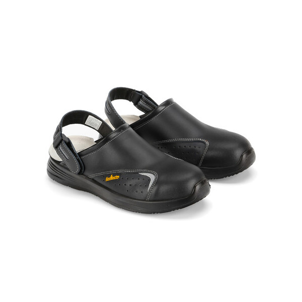 SABOT BASIC 2.0 TG.46 BLACK LEATHER E.ROUTIER