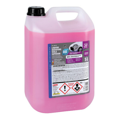 LIQUIDO RADIATORE G13  VIOLA  5L PRONTO ALL USO (-20)