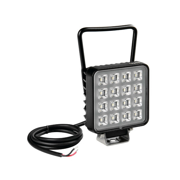 FARO AUSILIARIO 16W 16LED CON MANIGLIA E INTERRUTORE