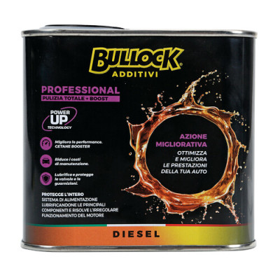 BULLOCK-DIESEL  PROFESSIONAL 500ML PULITORE COMPLETO LATTA