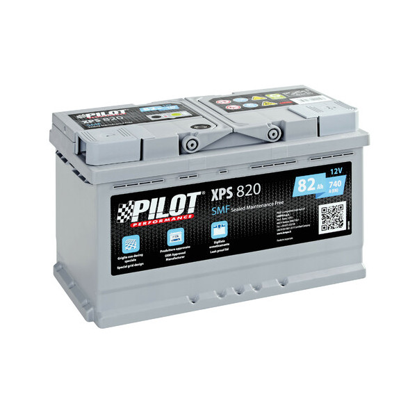 BATTERIA SMF 82Ah 740A(EN)CCA L04 POLARITÀ 0