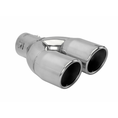 TERMINALE TS-73 ACC. INOX ID.37-60MM L.235MM OD.80MM