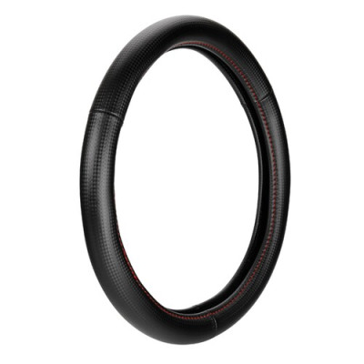 COPRIVOLANTE TPE GRAN-PREE  RACING  S 35-37CM NERO-ROSSO