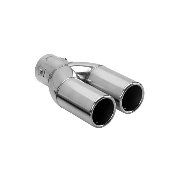 TERMINALE TS-77 ACC. INOX ID.37-60MM L.215MM OD.140X63M