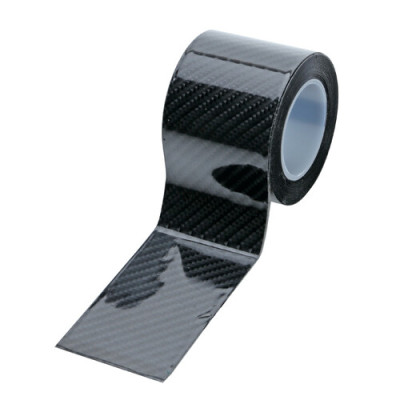  CARBON-LOOK  STRISCIA PARAURTI ADESIVA MODELLABILE