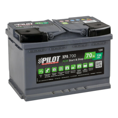 BATTERIA AGM 70Ah 720A(EN) CCA L03 POLARITÀ 0