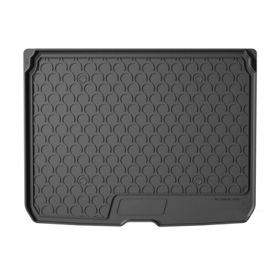 VASCA BAULE SU MISURA GOMMA COMPATIBILE CON AUDI Q2 2016+ UPPER VARIABLE BOTTOM