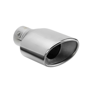 TERMINALE TS-76 ACC. INOX ID.37-60MM L.185MM OD.135MM