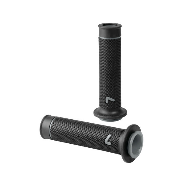 CP.MANOPOLE  SPORT-GRIP NERE CON LOGO GRIGIO