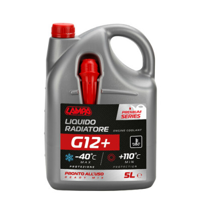 LIQUIDO RADIATORE G12+ ROSSO  5L(-40 C)  PREMIUM 