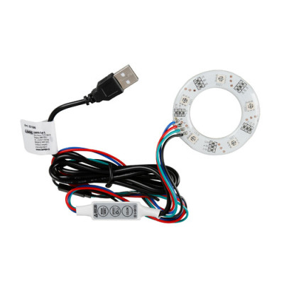 LUCE A LED  KING-RGB  USB PER DEODORANTE CORONA