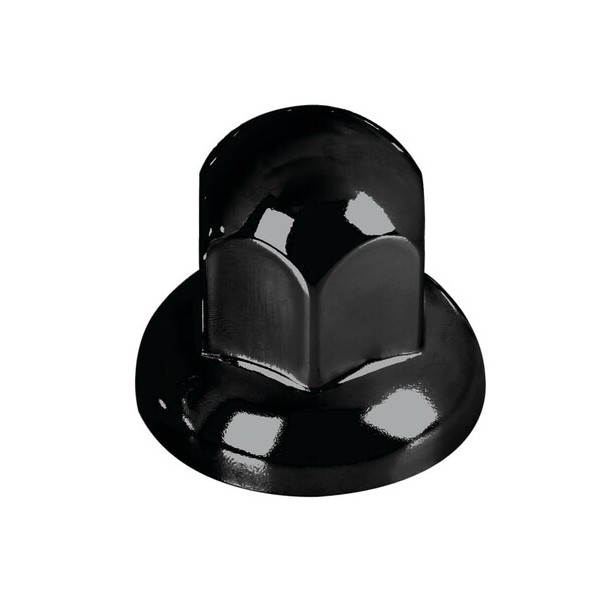 SET 40 PZ.COPRIBULLONI 33MM INOX NERI TESTA TONDA