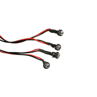 Set 4 Led 12V - Ø 5 mm - Blu