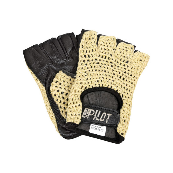 GUANTI GUIDA PILOT NERI  M 