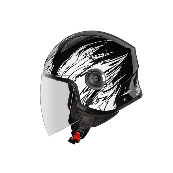 CASCO MILANO NERO AS6 L BIANCO