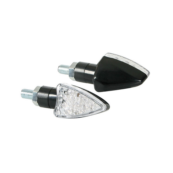 CP. FRECCE ARROW NERA LED VETRO BIANCO