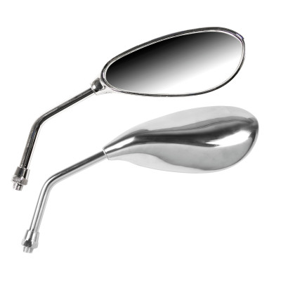 COPPIA SPECCHI  NAKED  CHROME LOOK