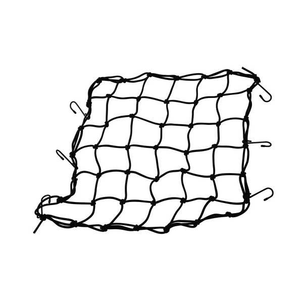 RETE ELASTICA 42X42 P-BAGAGLI NERA