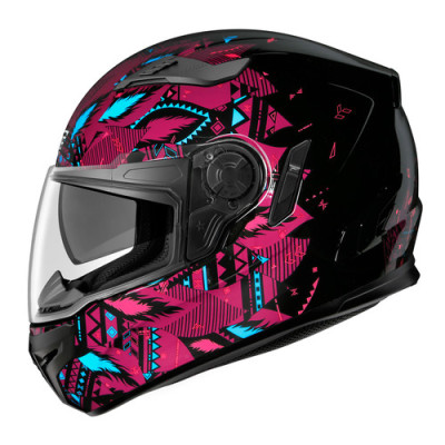 CASCO SFIDA NERO AN21 XL VIOLA