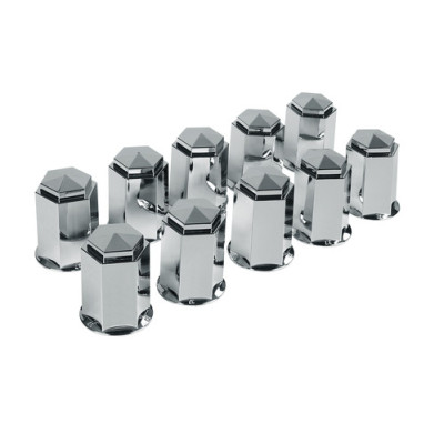 SET 10 PZ.COPRIBULLONI 32MM IN ABS