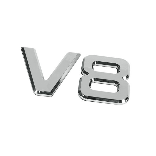 *EMBLEMA CROMATO  V-8  TRUCK