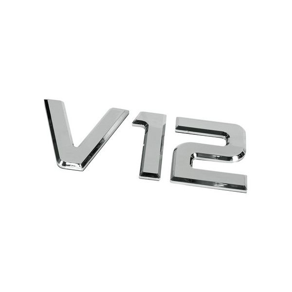 *EMBLEMA CROMATO  V-12  TRUCK