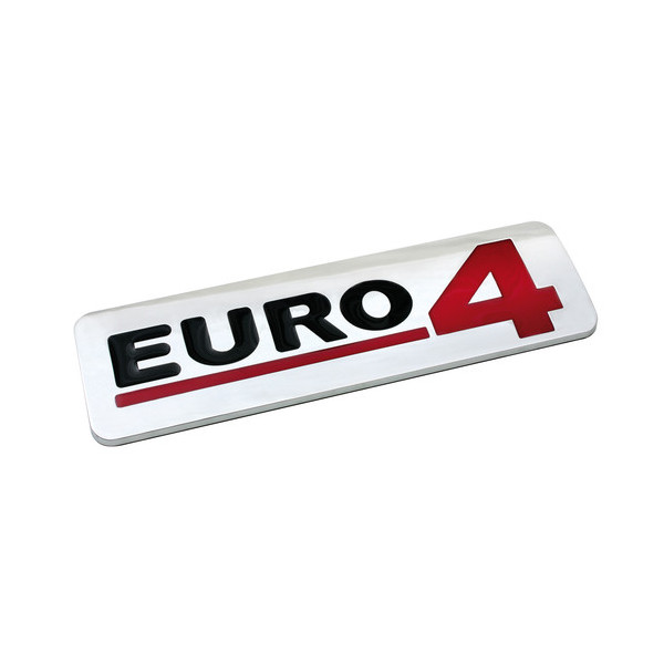 *EMBLEMA CROMATO CAMION EURO4 170X50MM