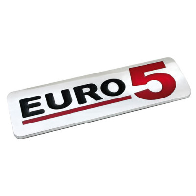 *EMBLEMA CROMATO CAMION EURO5 170X50MM