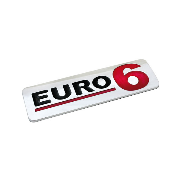 *EMBLEMA CROMATO CAMION EURO6 170X50MM