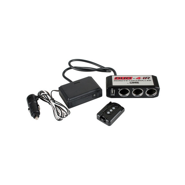 *PLAFONIERA TRIPLA  DUO-4 IR  24V+USB DC5V